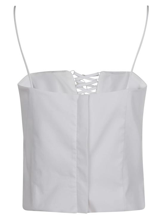  페데리카 토시 탑 FTE24TP1230PP0056 White - FEDERICA TOSI