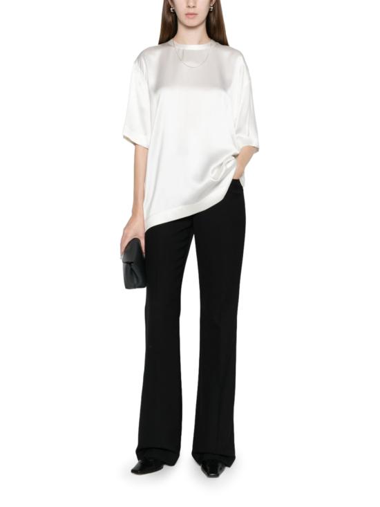 26FW 토템 탑 261WRT0629FB0546 047 WHITE - TOTEME
