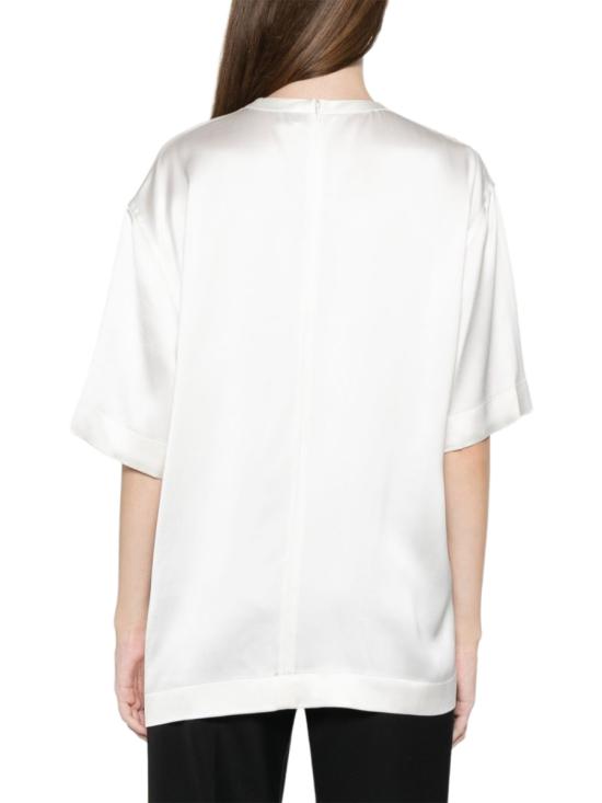 26FW 토템 탑 261WRT0629FB0546 047 WHITE - TOTEME