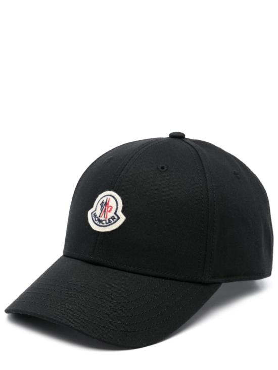 26FW 몽클레어 로고 코튼 볼캡 3B00008 04863999 BLACK