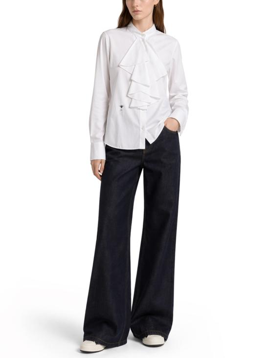 26FW 디올 블라우스/셔츠 611B14A3356 0100 WHITE - DIOR