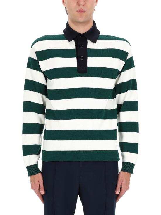 26FW 구찌 폴로 티셔츠 851696 XKFBA3035 GREEN - GUCCI