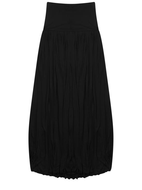 26FW 토템 스커트 262WRB0395FB0635 001 BLACK
