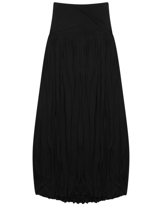 26FW 토템 스커트 262WRB0395FB0635 001 BLACK - TOTEME