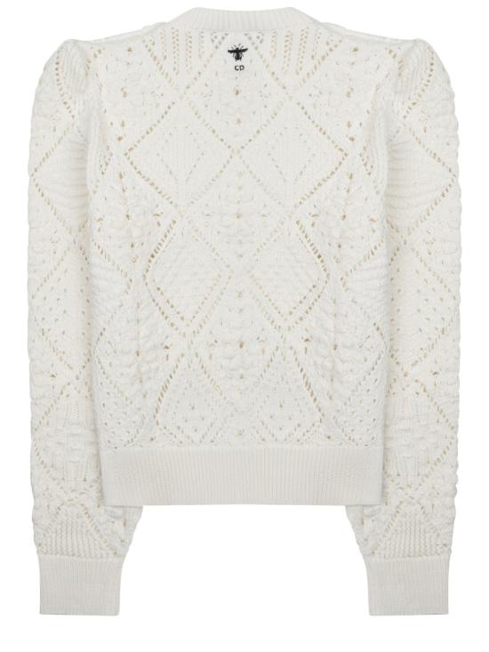 26FW 디올 스웨터 614S04A7085 0200 WHITE - DIOR