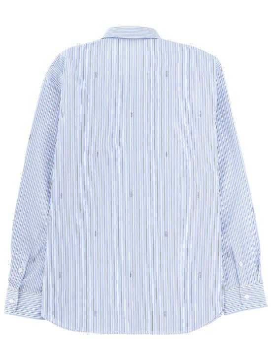 26FW 구찌 스트라이프 코튼 포플린 셔츠 852714 ZAUBA4061 AZURE - GUCCI