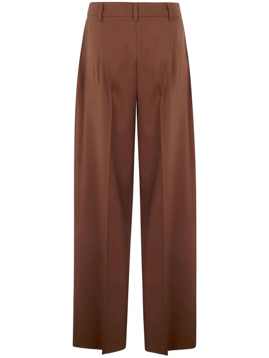26FW 막스마라 스트레이트 팬츠 2616131081600 253003 BROWN