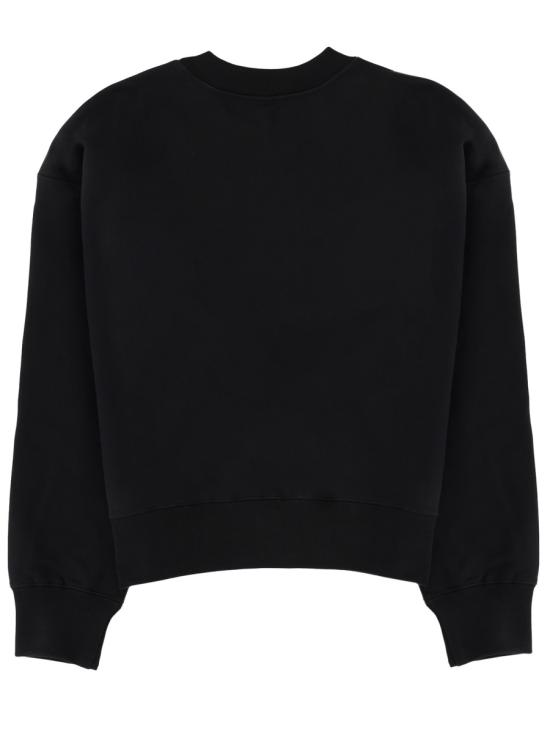 26FW 구찌 자수 코튼 저지 스웨트셔츠 837931 XJHMP1043 BLACK - GUCCI