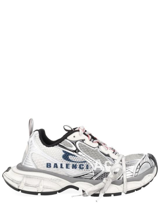 26FW 발렌시아가 3xl 스플릿 로고 스니커즈 840090 W3XSG9239 WHITE