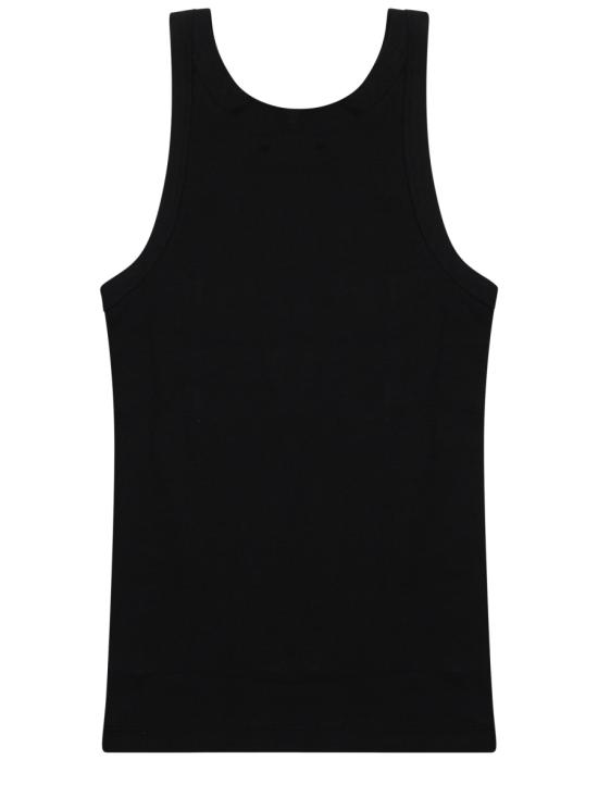 26FW 토템 탑 211437772 200 BLACK - TOTEME