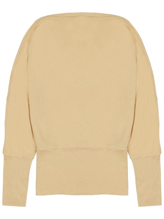 26FW 토템 스웨터 262WRT0667FB0635 312 YELLOW - TOTEME