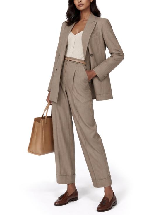 26FW 막스마라 아씨아이오 버진울 자켓 2611041061600 231001 BROWN - MAX MARA
