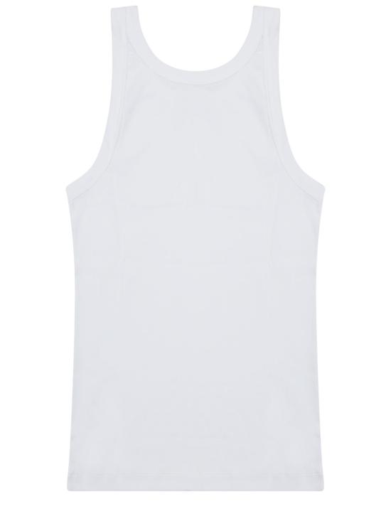 26FW 토템 탑 211437772 100 WHITE - TOTEME