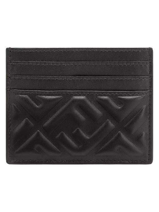 26FW 펜디 바게트 나파 레더 플랫 카드 케이스 8M0445 AAJDF0KUR BLACK - FENDI