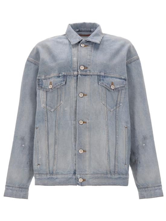 26FW 발렌시아가 레귤러 핏 데님 재킷 861410 TTWB14009 DENIM