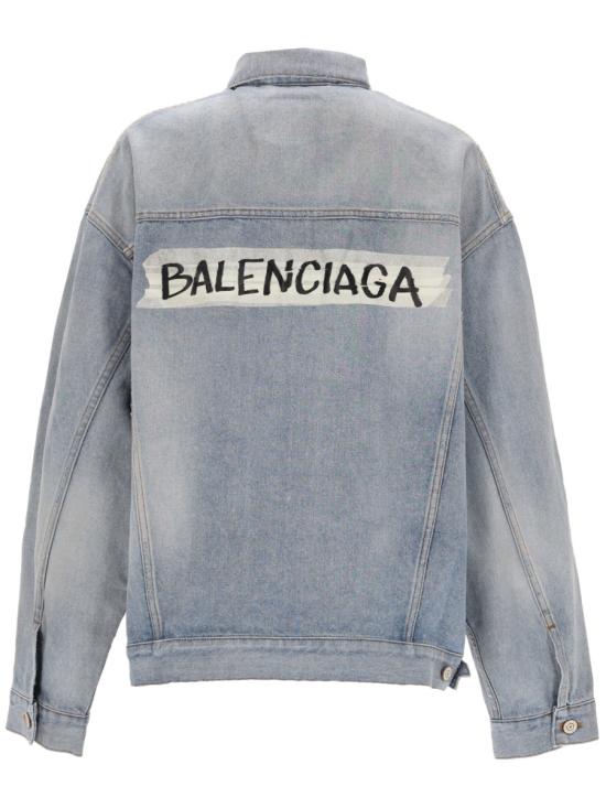 26FW 발렌시아가 레귤러 핏 데님 재킷 861410 TTWB14009 DENIM - BALENCIAGA