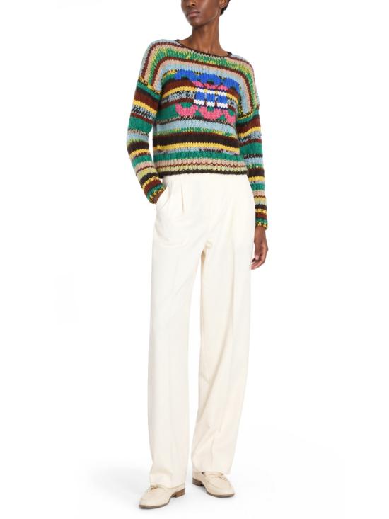 26FW 셀린느 물리네 알파카 & 울 크루넥 스웨터 RY0PR2V08 31GM MULTICOLOUR - CELINE