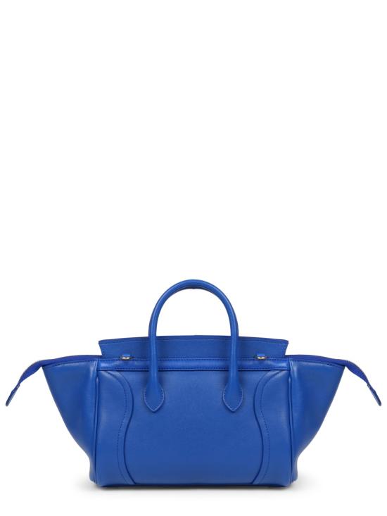 26FW 셀린느 스몰 뉴 러기지백 서플 샤이니 램스킨 124213GW2 GFU9 BLUE - CELINE