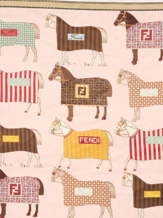 26FW [키즈] 펜디 넥워머/머플러/스카프 JFQ044K AWF8F1VHK PINK - FENDI