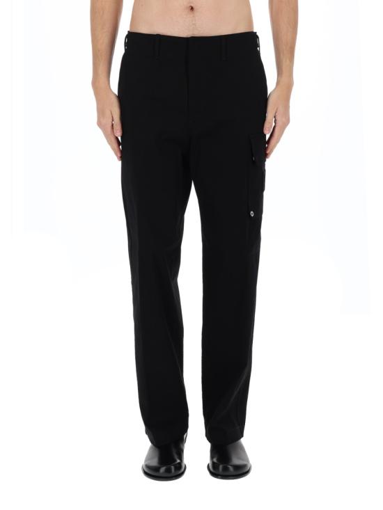 26FW 펜디 개버딘 팬츠 FB1091 AQMVF0QA1 BLACK - FENDI