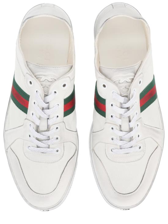 26FW 구찌 스트레치 로우 탑 스니커즈 864140 AAGFF9099 WHITE - GUCCI