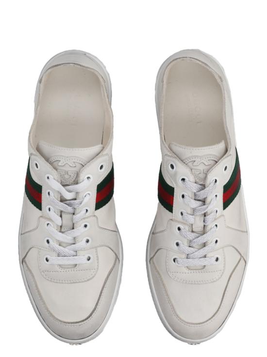 26FW 구찌 스트레치 로우탑 스니커즈 865056 AAGFF9099 WHITE - GUCCI
