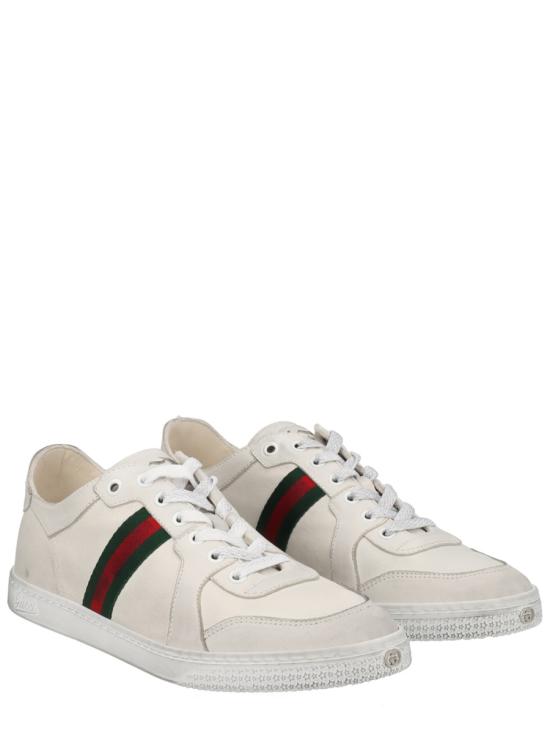 26FW 구찌 스트레치 로우탑 스니커즈 865056 AAGFF9099 WHITE - GUCCI