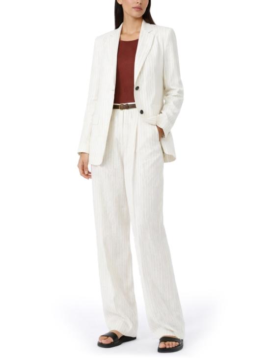 26FW 막스마라 스트레이트 팬츠 2616131082600 228001 WHITE - MAX MARA