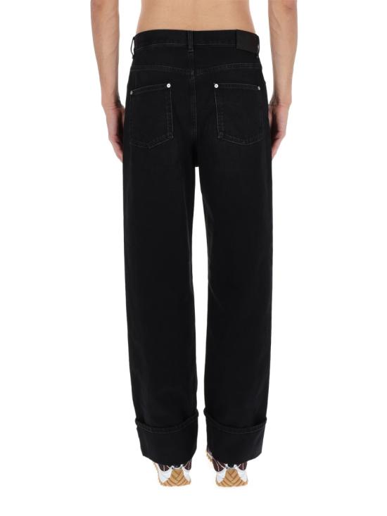 26FW 보테가베네타 스트레이트 팬츠 861563 V69O01000 BLACK - BOTTEGA VENETA