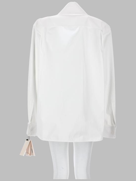 26FW 생로랑 블라우스/셔츠 870726 Y1H489000 WHITE - SAINT LAURENT