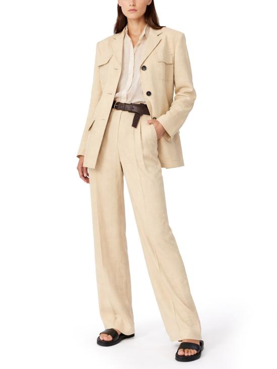 26FW 막스마라 스트레이트 팬츠 2616131032600 307028 BEIGE - MAX MARA