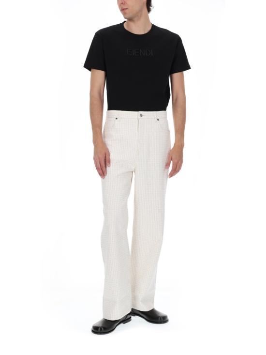 26FW 펜디 반팔 티셔츠 FY1319 AY0GF0QA1 BLACK - FENDI