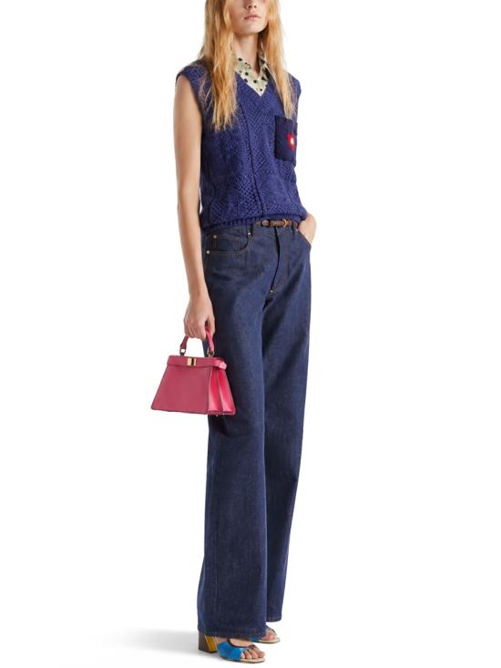 26FW 펜디 블루 데님 팬츠 FLP882 AOHSF0QB0 BLUE - FENDI