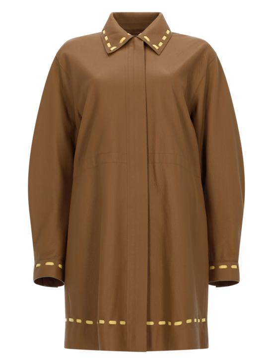 26FW 펜디 트렌치 코트 FPS916 AW9YF151W BROWN