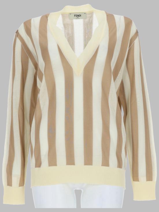 26FW 펜디 스웨터 FZXE93 AW4QF1W20 BEIGE