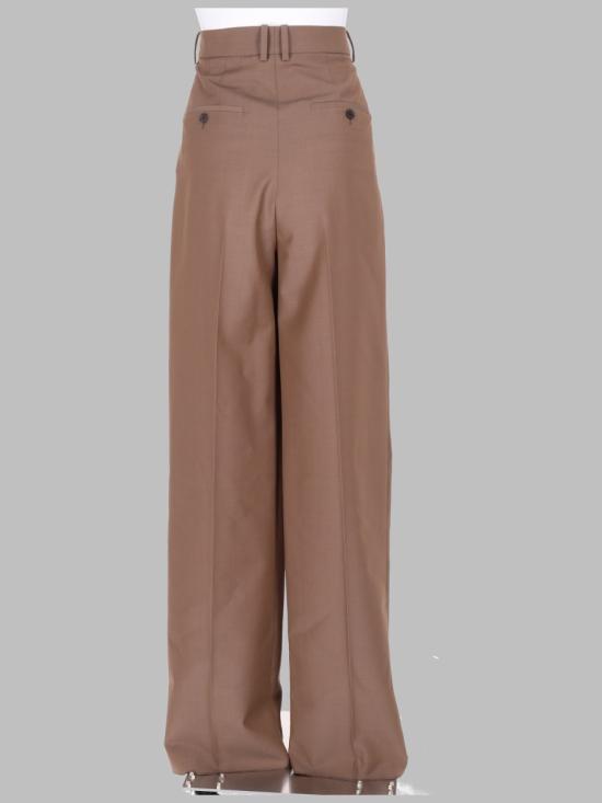 26FW 생로랑 스트레이트 팬츠 854457 Y1N022055 BROWN - SAINT LAURENT