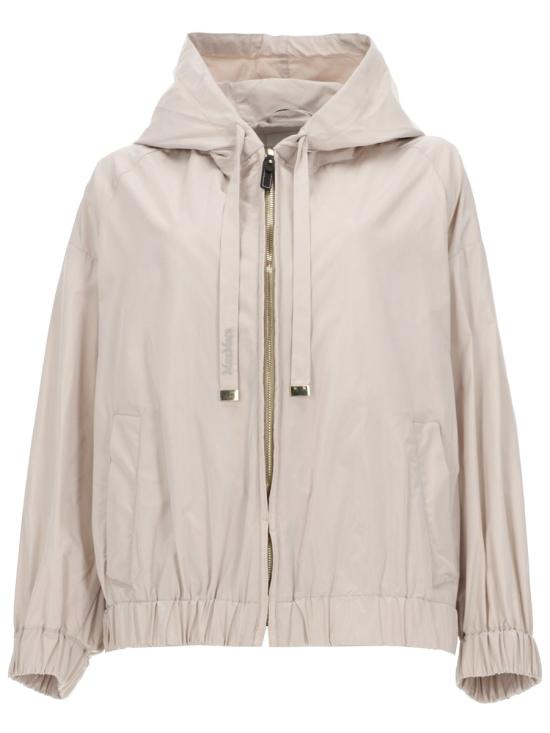 26FW 에스막스마라 카메오 타프타 후드 자켓 2619021043600 129005 BEIGE