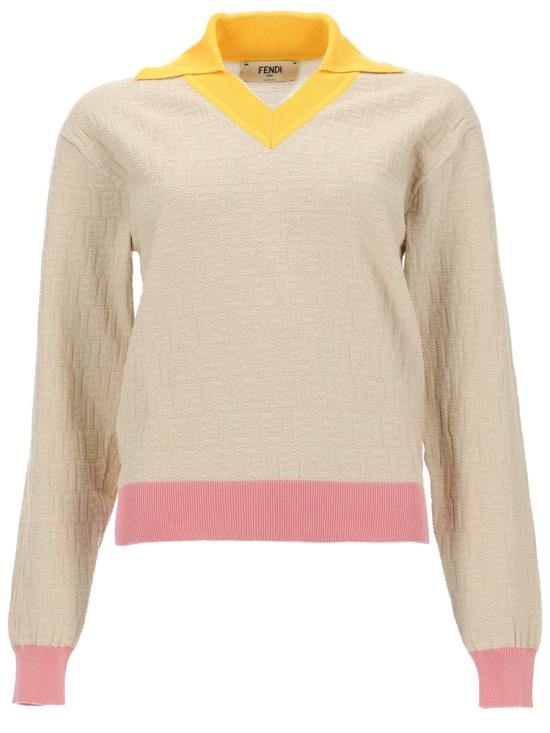 26FW 펜디 스웨터 FZXE95 AW4SF0WC4 BEIGE