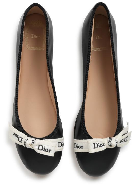26FW 디올 플랫 슈즈 KCF202LAB 900 BLACK - DIOR