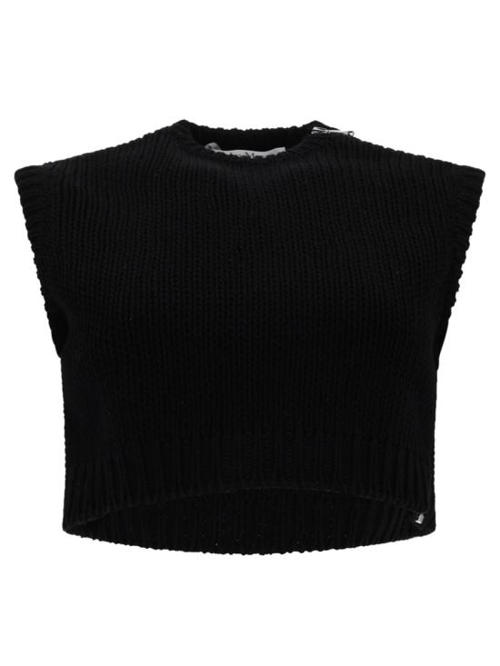 26SS 막스마라 탑 2611361483600 183001 BLACK