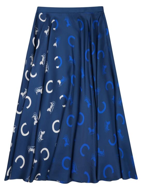 26FW 셀린느 스커트 2J3453Q49 GDR0 BLUE - CELINE