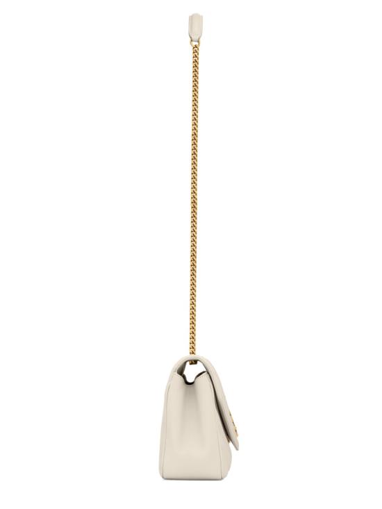 26FW 생로랑 루루 마틀라세 램스킨 미디움 숄더백 801439 AAEAX9207 WHITE - SAINT LAURENT