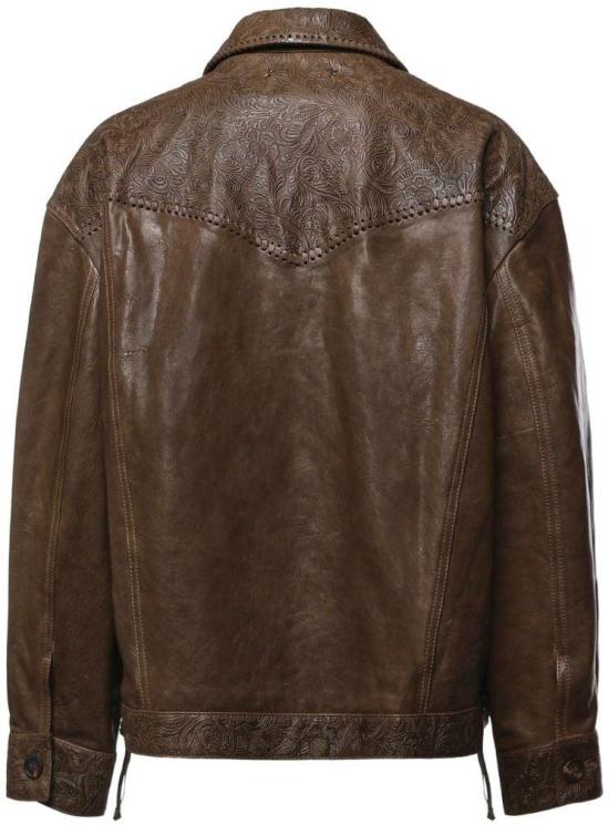 26FW 골든구스 가죽 자켓 GWP02789P00266736110 BROWN - GOLDEN GOOSE