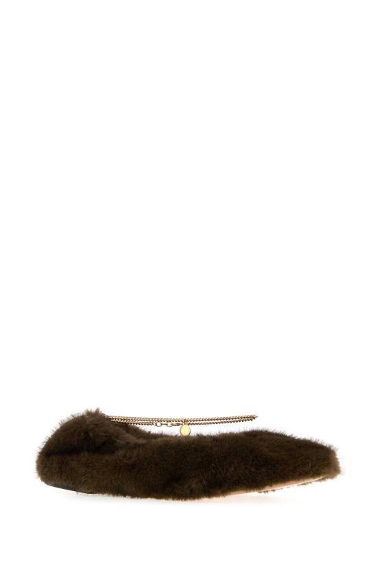 26FW 스텔라 맥카트니 플랫 슈즈 810659E00341 2007 Brown - STELLA MCCARTNEY