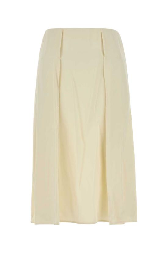 26FW 질샌더 스커트 J03MA0327J76018 109 CORNSILK