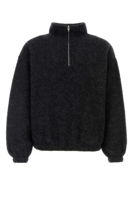 26FW 질샌더 후드 티셔츠 J22GU0154J20379 029 Black