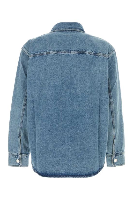 26FW 아미 데님 셔츠 UJK918DE0046 480 Blue - AMI