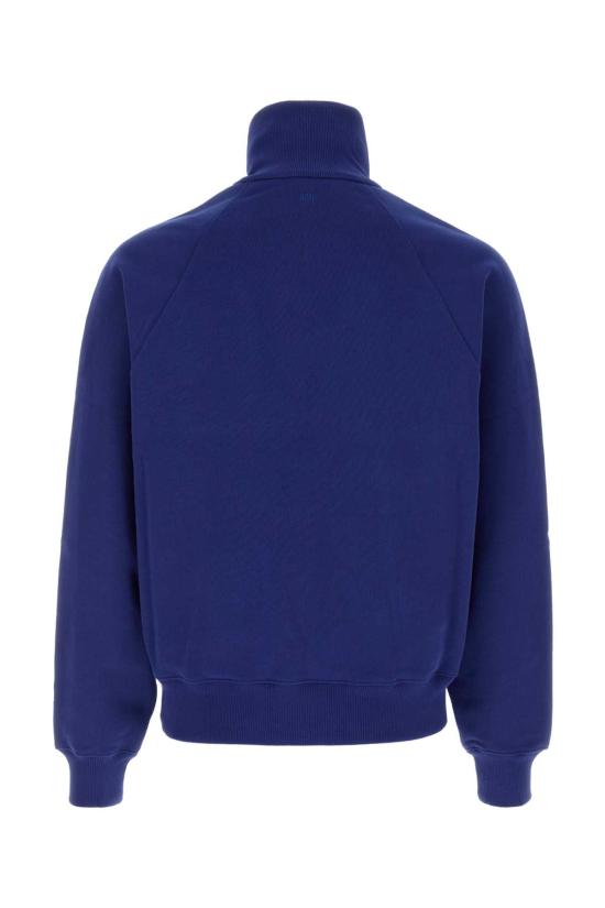 26FW 아미 후드 티셔츠 USW804JE0259 490 Blue - AMI