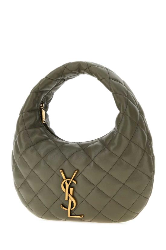 26FW 생로랑 이카리노 퀼티드 나파 토트백 851689AAANG 3775 Green - SAINT LAURENT