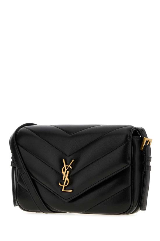 26FW 생로랑 카상드르 루루 토이 퀼팅 양가죽 숄더백 873156AAEAX 1000 Black - SAINT LAURENT